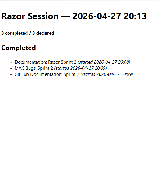 Exported Report in MD format